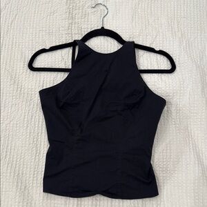 Express black backless Women's Top